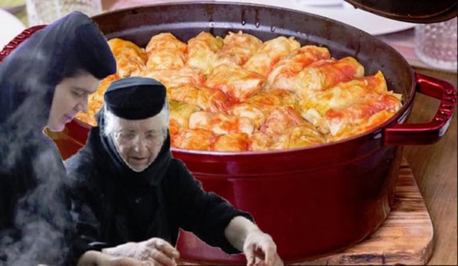 Sarmalute de post ca la Manastirea Prislop