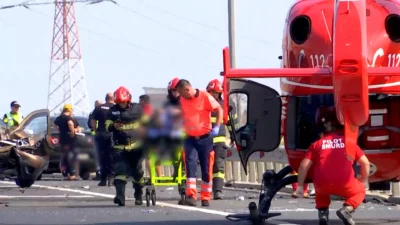 ACUM: Accident ÎNFIORĂTOR pe autostradă — traficul BLOCAT! Vezi ruta ocolitoare și primele imagini
