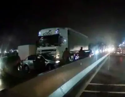 Accident CUMPLIT pe DN73, spre Mioveni! TRAFIC BLOCAT complet – șoferii, captivi pe șosea!
