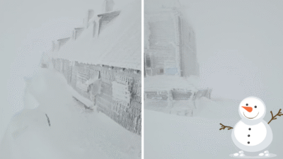 IMAGINI IREALE în România! ZĂPADA are UN METRU, iar PERICOLUL este URIAȘ – ce se întâmplă CHIAR ACUM în munți!