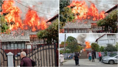 TRAGEDIE CUMPLITĂ! Și-a găsit SFÂRȘITUL în casa cuprinsă de FLĂCĂRI! Incendiu DEVASTATOR care a șocat întreaga comunitate