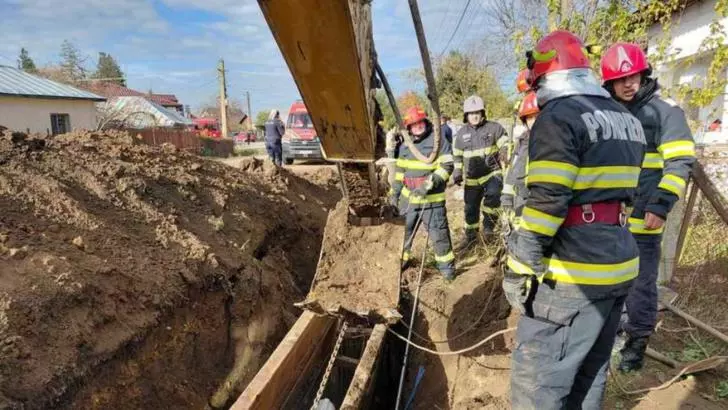 muncitori pamant accident de munca 1