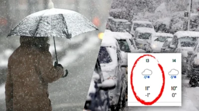BREAKING: Vine VISCOLUL APOCALIPTIC!  Ninsori FĂRĂ PRECEDENT lovesc România – vezi ce ne așteaptă!
