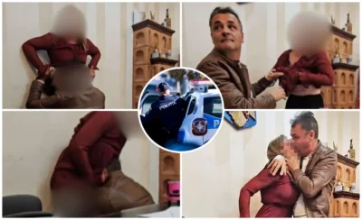 Primar filmat cu secretara în birou se apără: „Cineva a vrut să îmi facă o farsă”