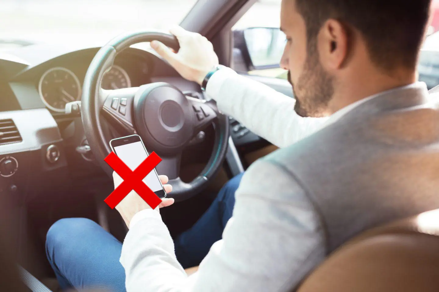 telefon volan condus