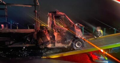 Planul Roșu pe A1, o mașină a ars ca o torță! Ce s-a întâmplat cu victimele e o adevărată minune