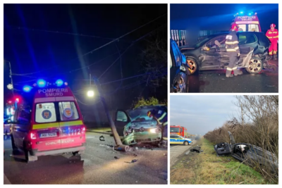 Prăpăd pe șoselele din România înainte de Crăciun. Cifrele care îi îngrozesc pe șoferi, anunțul pompierilor e clar