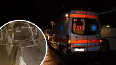 TRAGEDIE în trafic! Cine e bărbatul ucis de un șofer de 19 ani. Medicii au declarat decesul pe loc