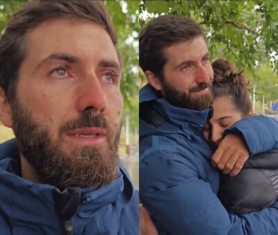 Livratorul de la Glovo care a MIȘCAT România până la lacrimi – primele cuvinte după ce s-au strâns banii pentru iubita lui: „Vreau doar să fie sănătoasă!”