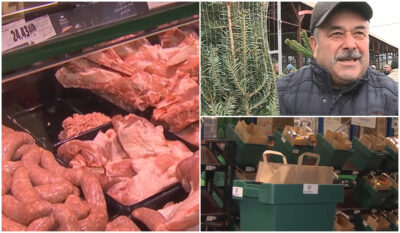 Prețuri prăbușite la raft înainte de Crăciun. Cât a ajuns să coste carnea de porc, românii au dat năvală în magazine