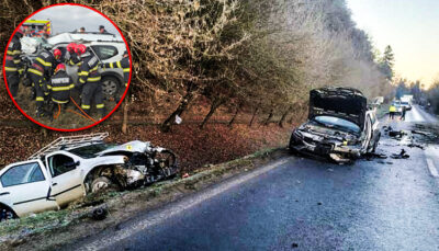 Impact devastator pe o șosea din România. Cinci oameni, inclusiv un copil, au fost scoși cu greu dintre fiare