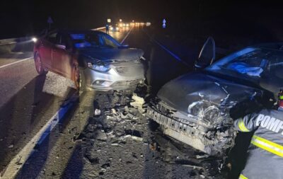 Dezastru pe DN1C! A intrat direct în ei, mașinile s-au făcut praf. Cine sunt tinerii care au ajuns de urgență la spital