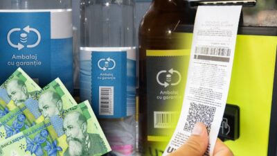 S-a aflat câți bani fac românii din sticlele SGR. Suma e uriașă, ajungi la 2.500 de lei pe lună