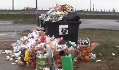 Imagini de nedescris la vamă! Ce au lăsat în urmă românii întorși acasă de sărbători
