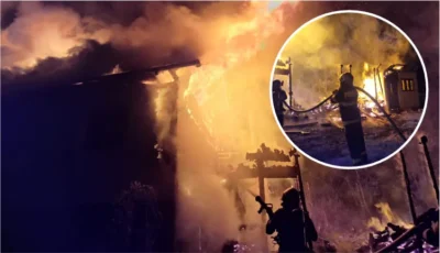 DEZASTRU TOTAL în această dimineață! Patru case, MĂTURATE de flăcări – pompierii au intervenit de URGENȚĂ!