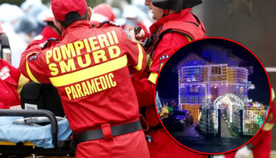 Sfârșit groaznic pentru un român care punea luminițele de Crăciun. A murit sub ochii colegului