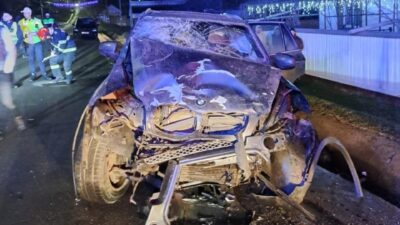 Impact devastator în Vaslui! Cinci persoane au ajuns de urgență la spital după un accident violent