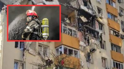 DEZASTRU ÎNAINTE DE CRĂCIUN! O FEMEIE ARSĂ PE 70% DIN CORP DUPĂ CE BLOCUL A SĂRIT ÎN AER LA FOCȘANI