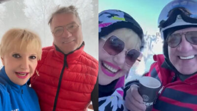 Imagini inedite cu Marina Almășan și noul iubit milionar. Cum s-au filmat cei doi în vârf de munte