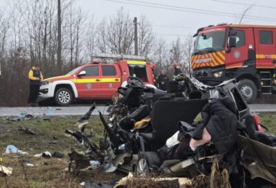 Doliu la echipa lui Răzvan Lucescu! 6 fani au murit pe loc, striviți de TIR. Microbuzul s-a făcut praf la impact