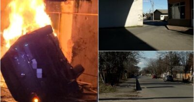 Sfârșit groaznic pentru doi prieteni de 18 și 19 ani. Au murit carbonizați în mașină chiar înainte de Revelion