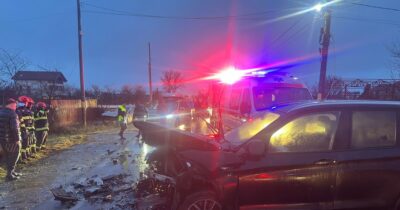 Clipe de coșmar la Galați! Cinci victime, printre care un copil, după ce un șofer a intrat pe contrasens și a lovit tot