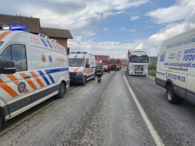 Haos pe Valea Oltului! Cinci victime după un accident la Boița. Un copil de 6 ani a ….