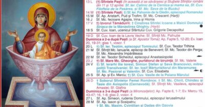 Sărbătoare mare pe 17 aprilie 2026! Ce trebuie să facă toți românii de Izvorul Tămăduirii pentru noroc și sănătate