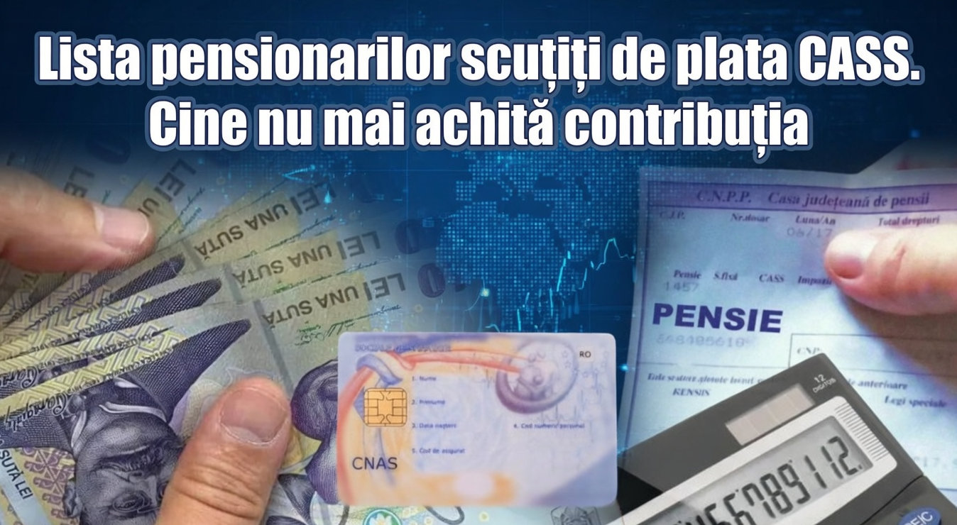 Banii rămân în buzunarele lor! Pensionarii care scapă de taxa de 10% la CASS chiar dacă au pensii de…