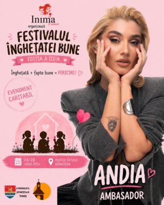 Festivalul Înghețatei Bune – Ediția a III-a: trei zile de bucurie, înghețată și fapte bune. Totul pentru Casa InimiiLor