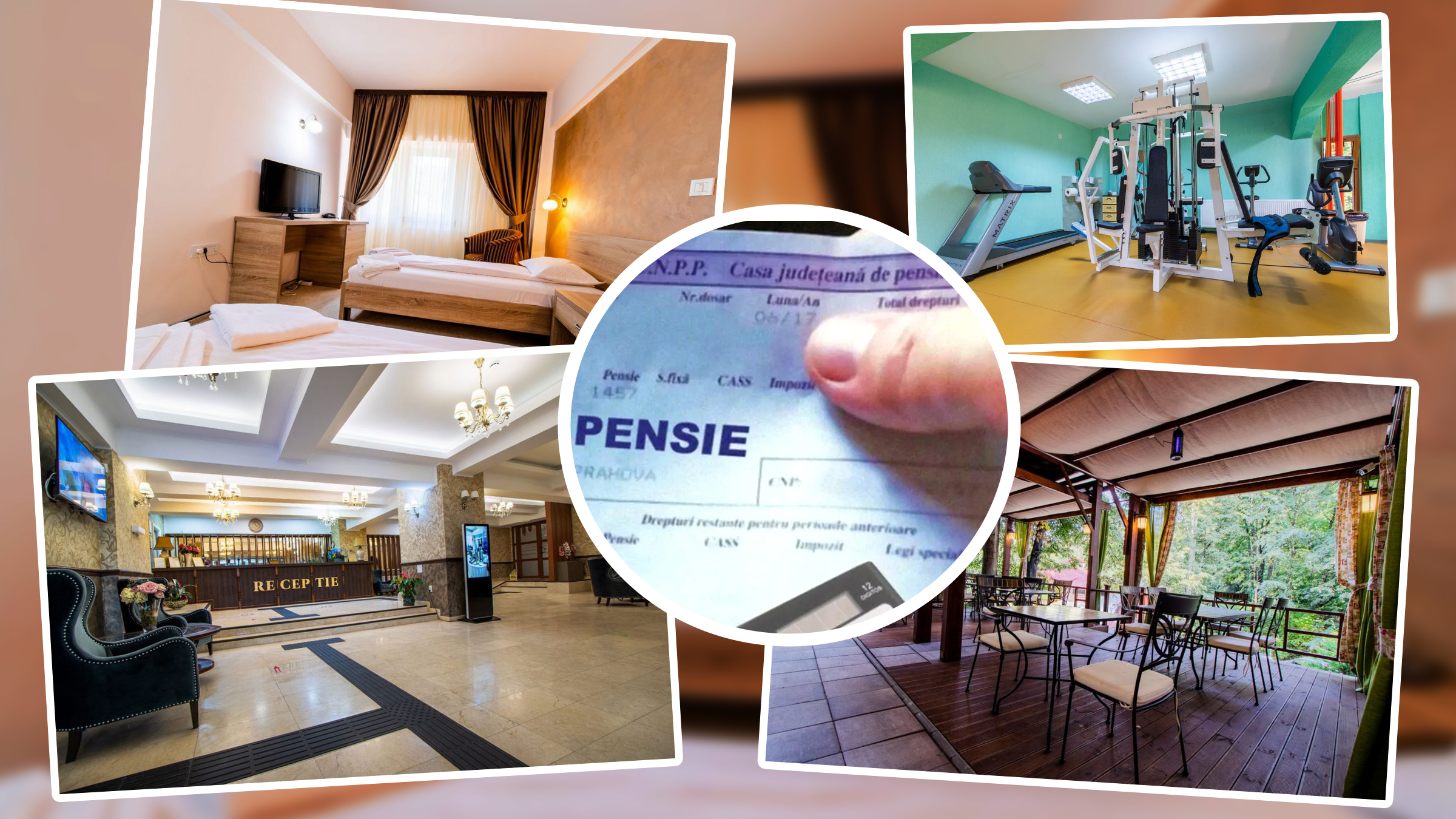 Stațiunea din România unde pensionarii stau 16 zile cu bani puțini! Ce trebuie să scrie pe cuponul de pensie pentru bilet