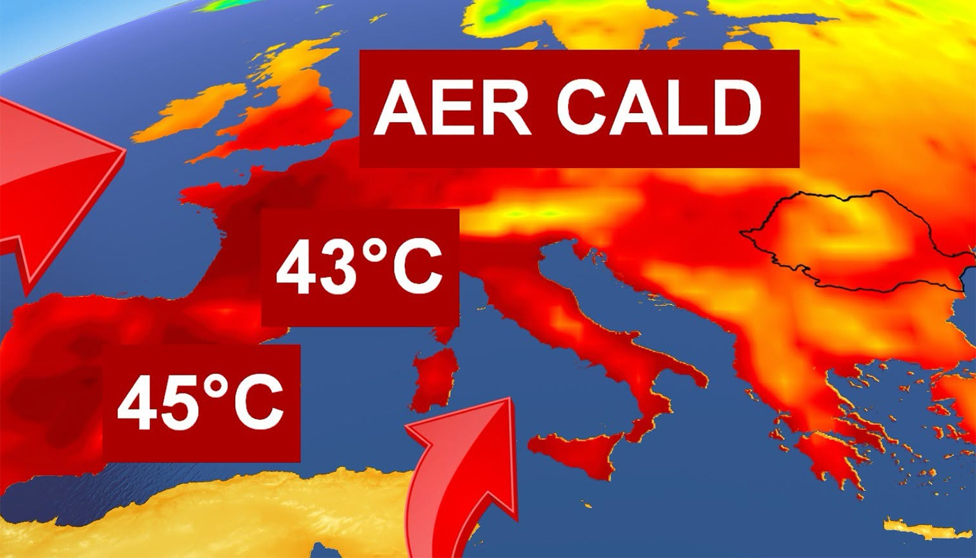 Vin 45 de grade peste România! S-a aflat data exactă când ajunge urgia tropicală peste țară