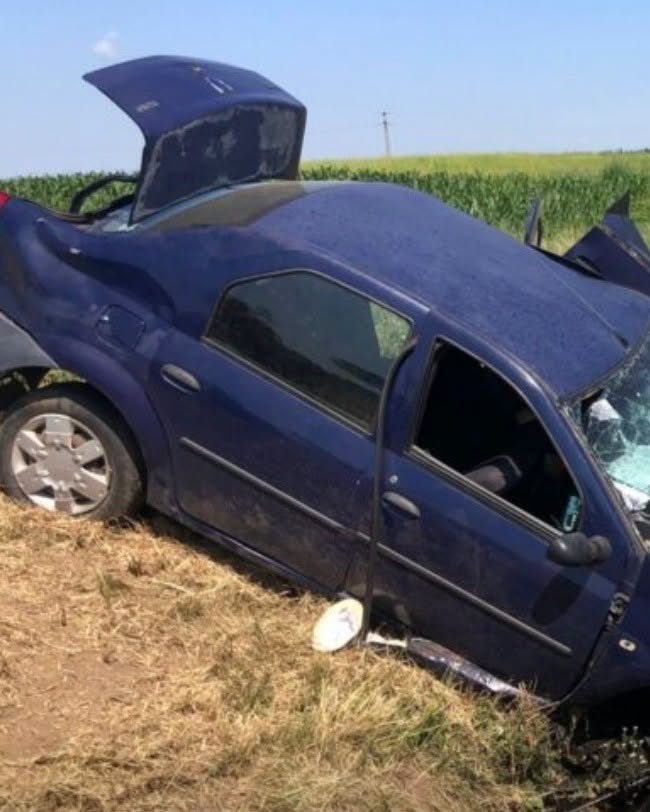 Tragedie fără margini pe DN2! Un bărbat de 59 de ani a murit pe loc după ce mașina s-a izbit violent de un pod