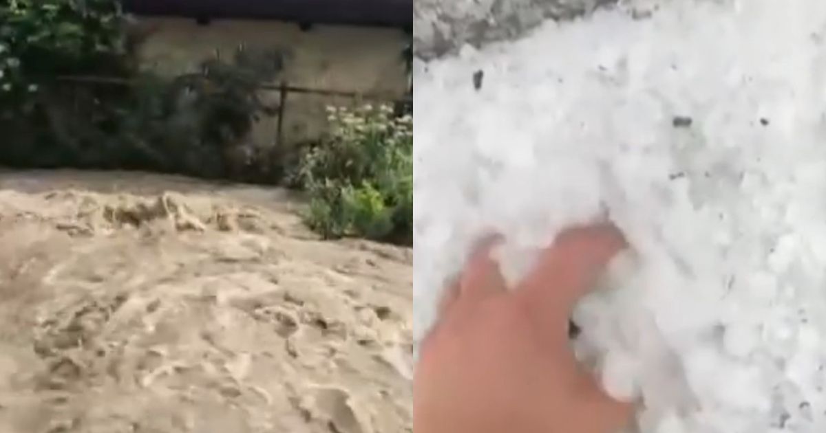 România, măturată de potop! Viituri, grindină și zăpadă în iulie. Mărturii cutremurătoare