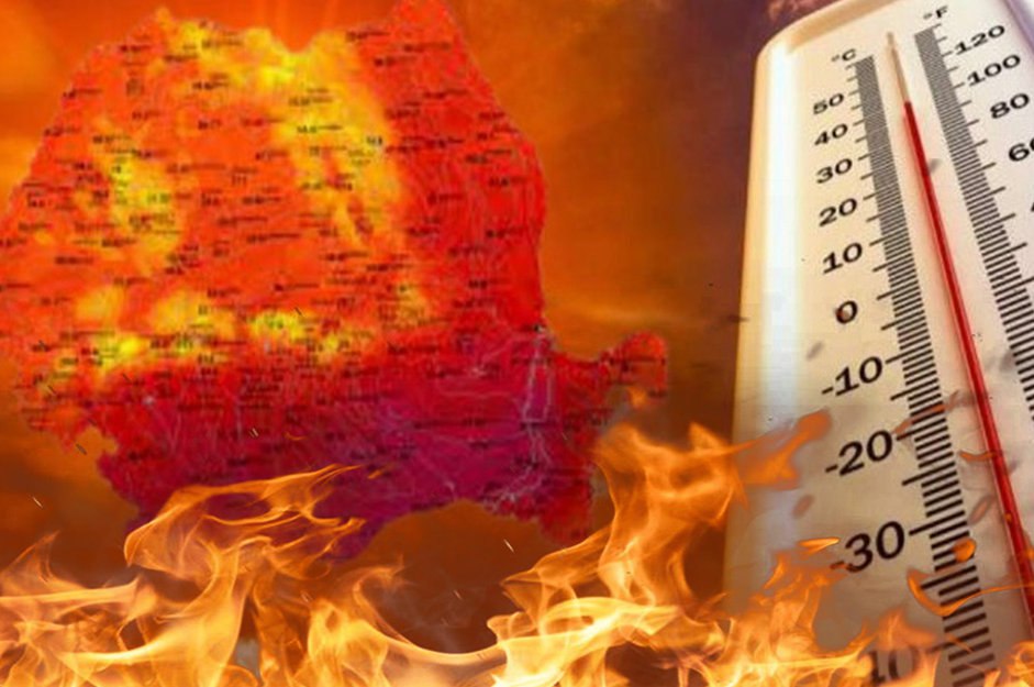 România se topește! ANM a emis Cod Roșu: 41 de grade și vijelii. Ce trebuie să faci ca să reziști