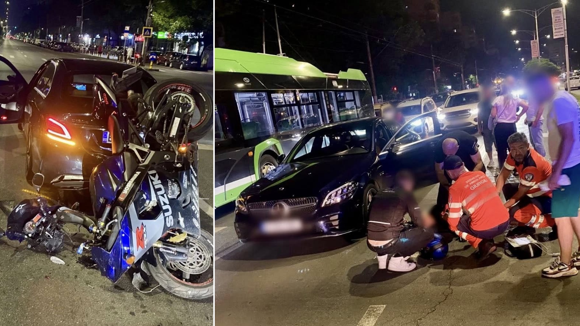 Imagini de coșmar în Bucureștii Noi! Un motociclist de 26 de ani a murit pe loc după impactul cu un …
