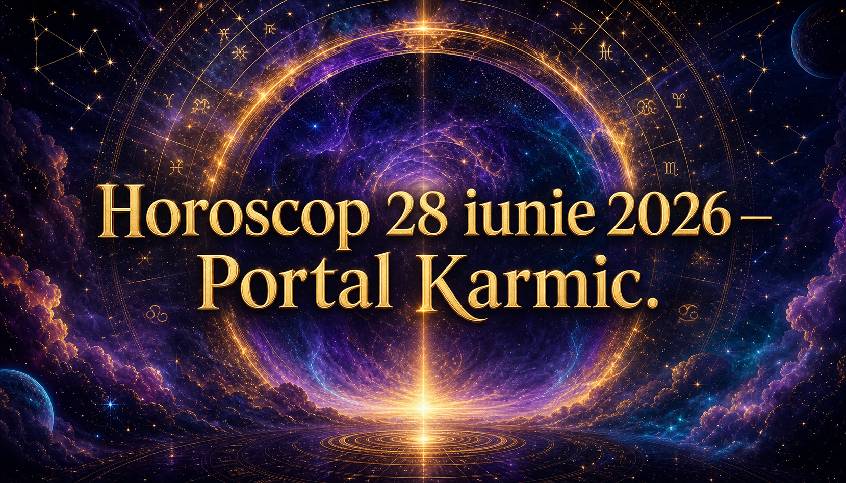 Horoscopul zilei de Duminică, 28 iunie 2026. Neptun retrograd deschide un portal karmic — trei zodii își regăsesc echilibrul și atrag o schimbare majoră