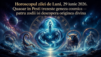 Horoscopul zilei de Luni, 29 iunie 2026. Quaoar in Pesti trezeste geneza cosmica — patru zodii isi descopera originea divina si intra intr-o era de creatie pura