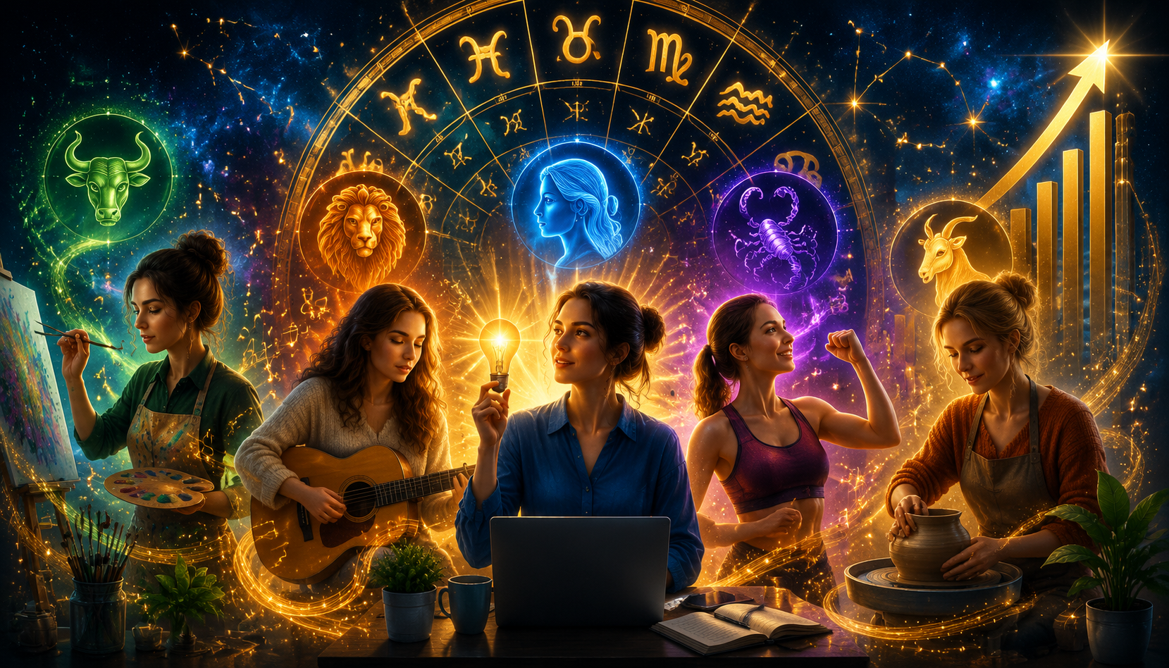 Horoscop 1 iulie 2026. Cinci zodii își descoperă un talent ascuns care le aduce succesul