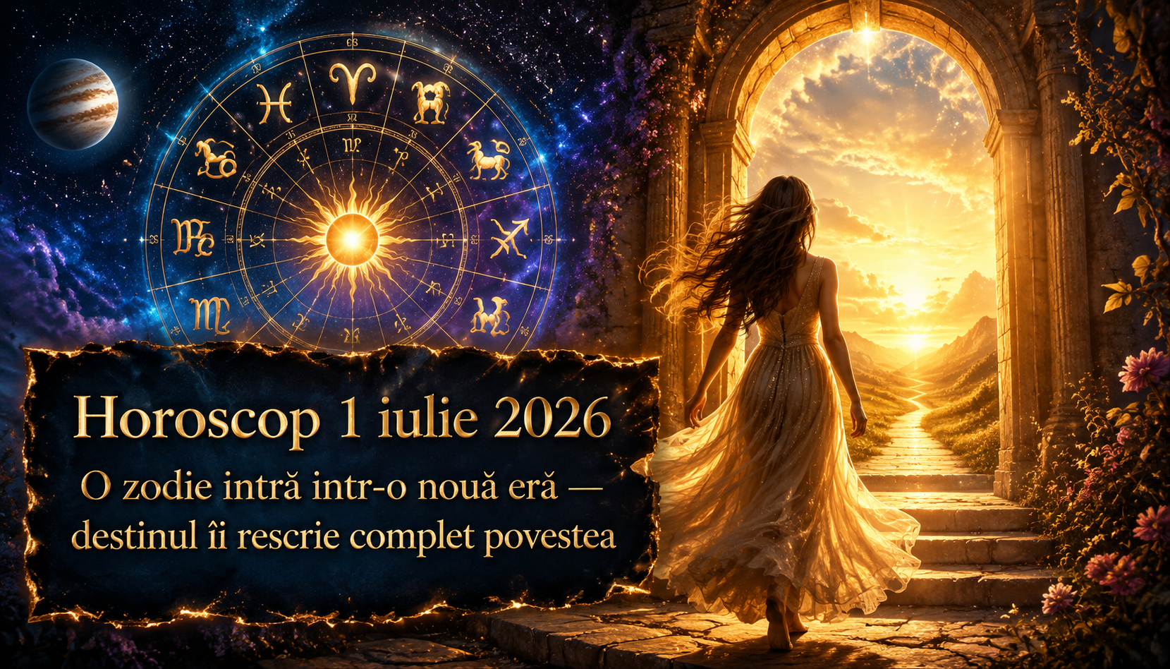 Horoscop 1 iulie 2026. O zodie intra intr-o noua era — destinul ii rescrie complet povestea