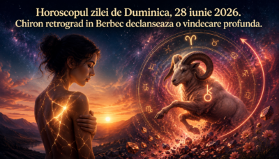 Horoscopul zilei de Duminică, 28 iunie 2026. Chiron retrograd în Berbec declanșează o vindecare profundă — cinci zodii își lasă trecutul în urmă și renasc