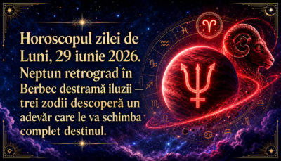 Horoscopul zilei de Luni, 29 iunie 2026. Neptun retrograd în Berbec destramă iluzii — trei zodii descoperă un adevăr care le va schimba complet destinul
