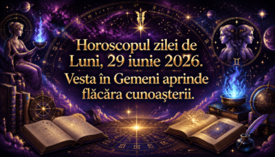 Horoscopul zilei de Luni, 29 iunie 2026. Vesta în Gemeni aprinde flăcăra cunoașterii