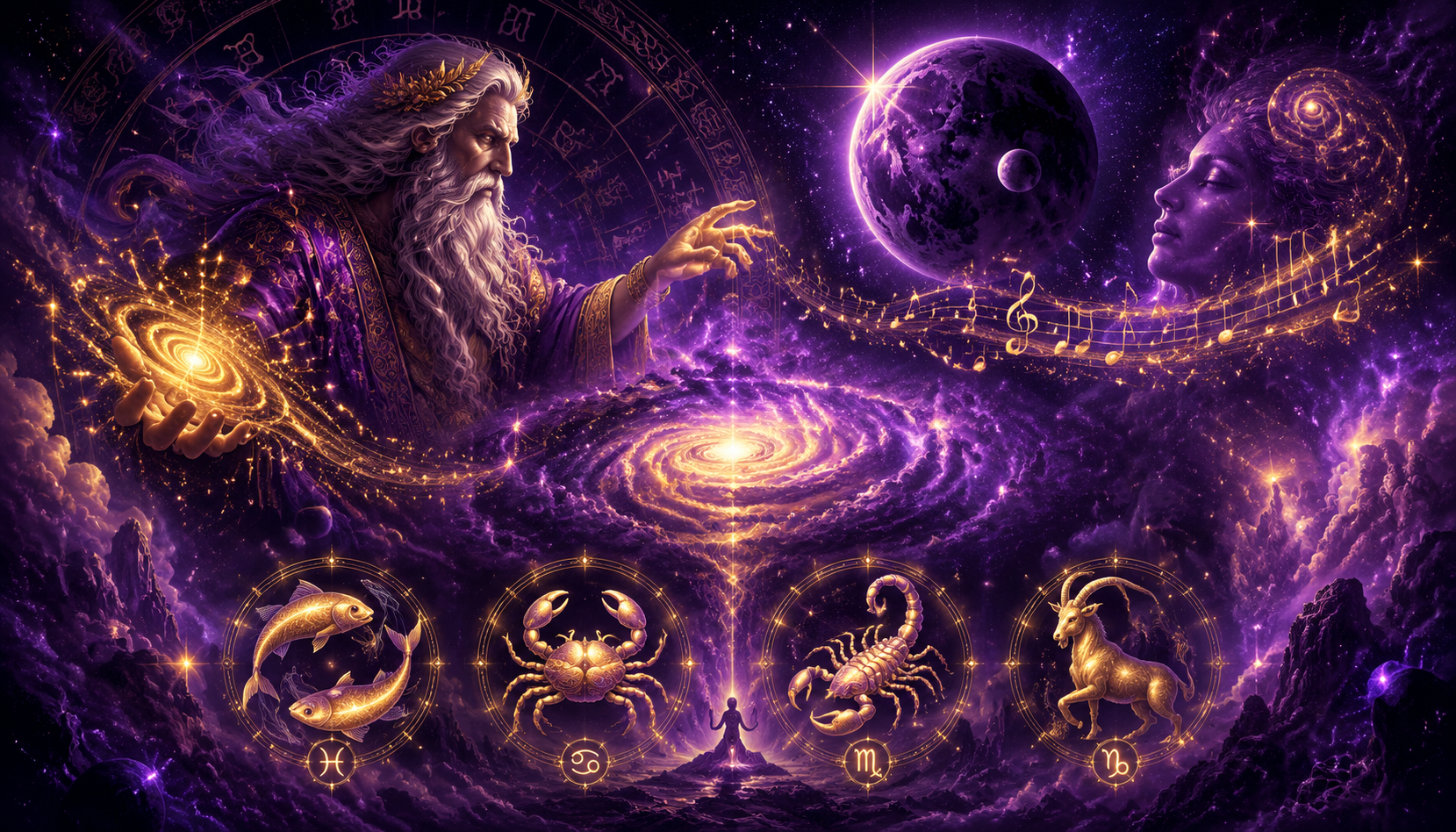 Horoscopul zilei de Marți, 30 iunie 2026. Quaoar în Pești trezește cântecul genezei cosmice — patru zodii își descoperă darul divin de a crea realitatea prin vis și intenție pură