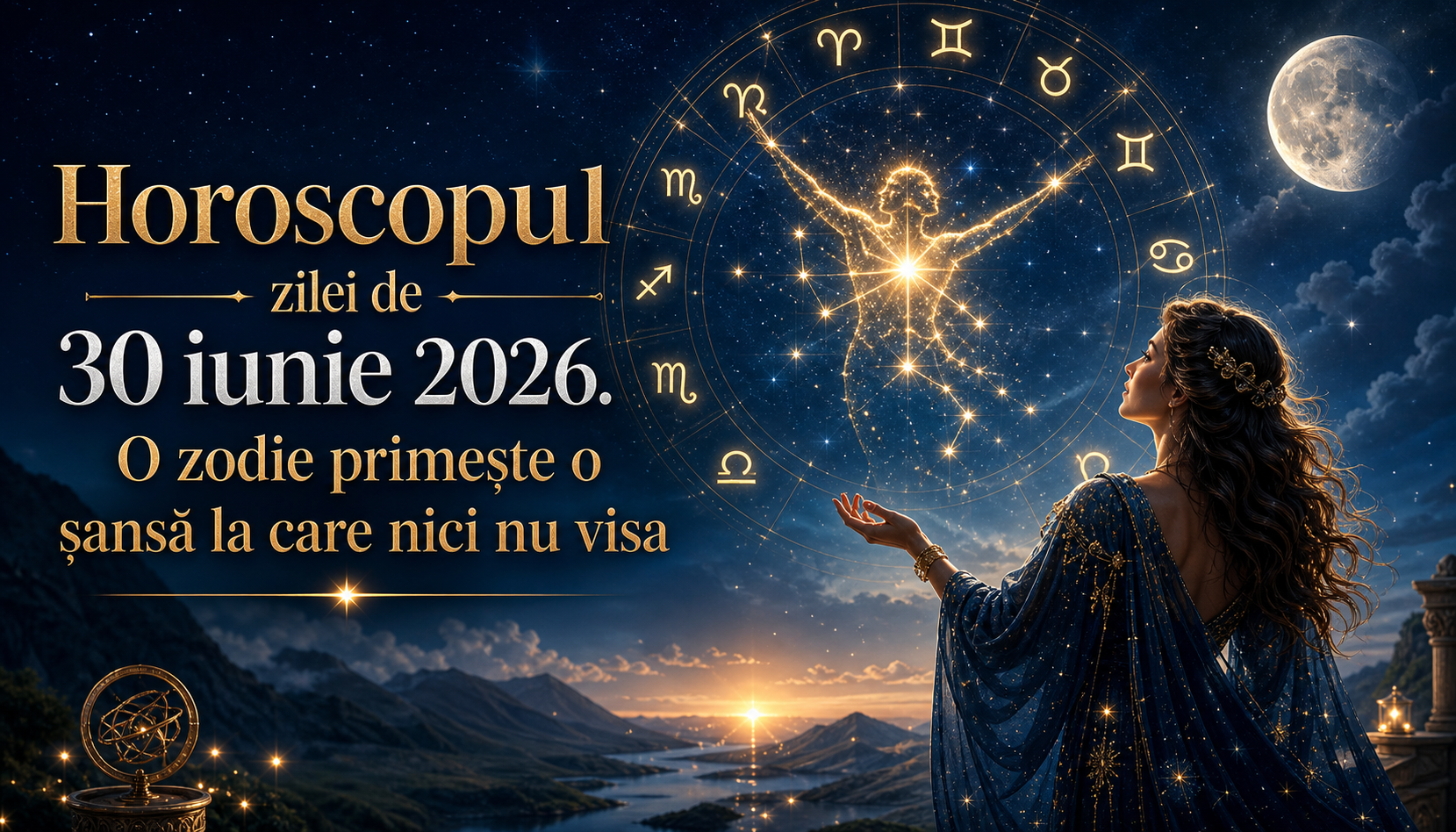 Horoscopul zilei de 30 iunie 2026. O zodie primește o șansă la care nici nu visa