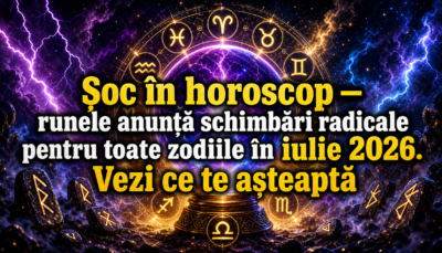 Șoc în horoscop — runele anunță schimbări radicale pentru toate zodiile în iulie 2026. Vezi ce te așteaptă