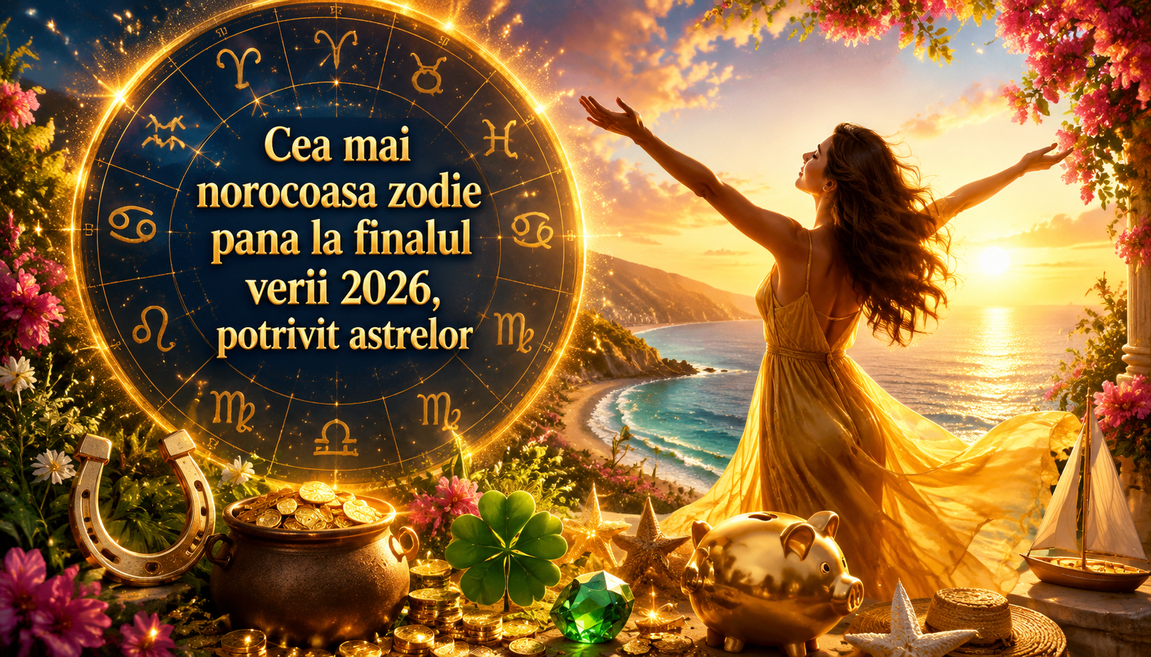 Cea mai norocoasă zodie până la finalul verii 2026, potrivit astrelor — destinul se rescrie