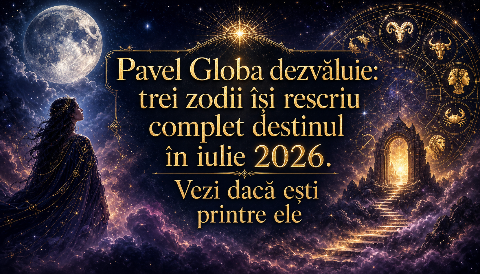 Pavel Globa dezvăluie: trei zodii își rescriu complet destinul în iulie 2026. Vezi dacă ești printre ele