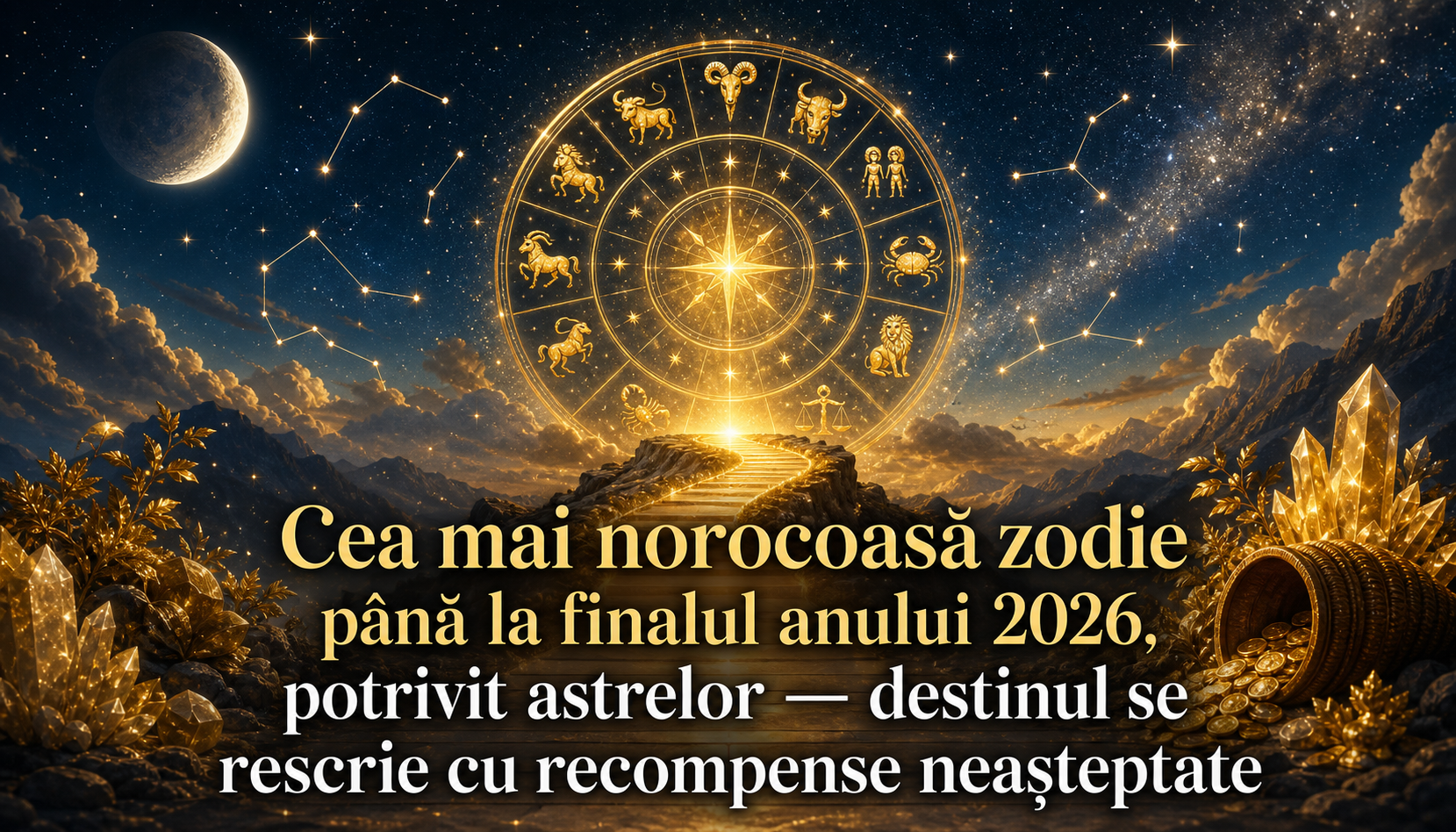 Cea mai norocoasă zodie până la finalul anului 2026, potrivit astrelor — destinul se rescrie cu recompense neașteptate