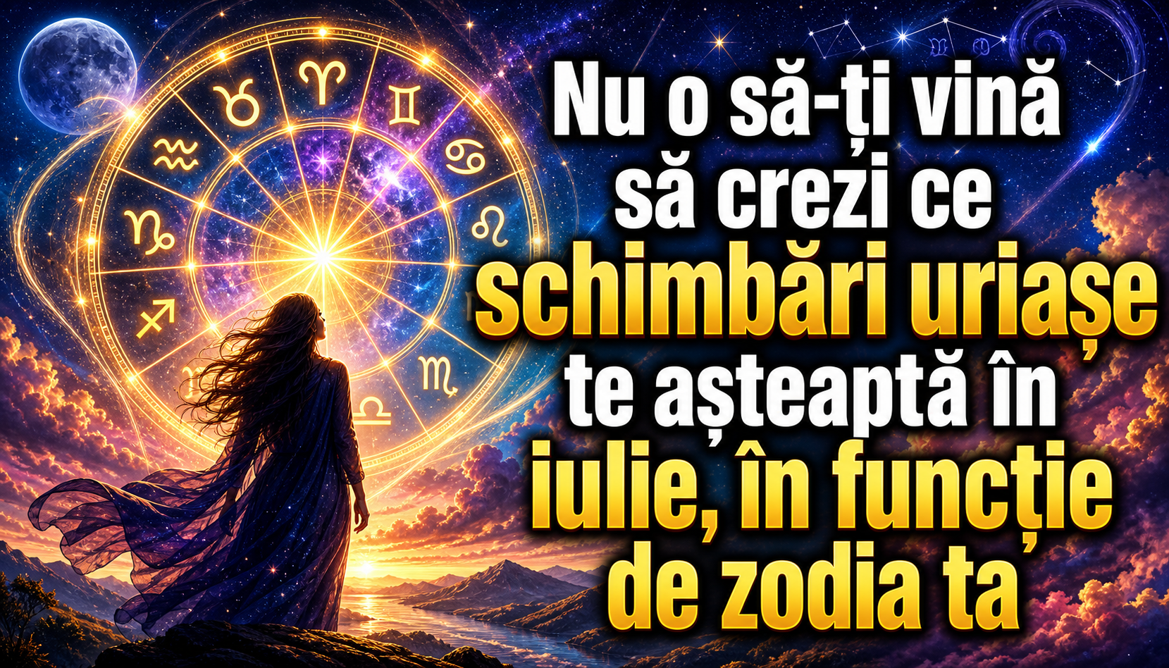 Nu o să-ți vină să crezi ce schimbări uriașe te așteaptă în iulie, în funcție de zodia ta
